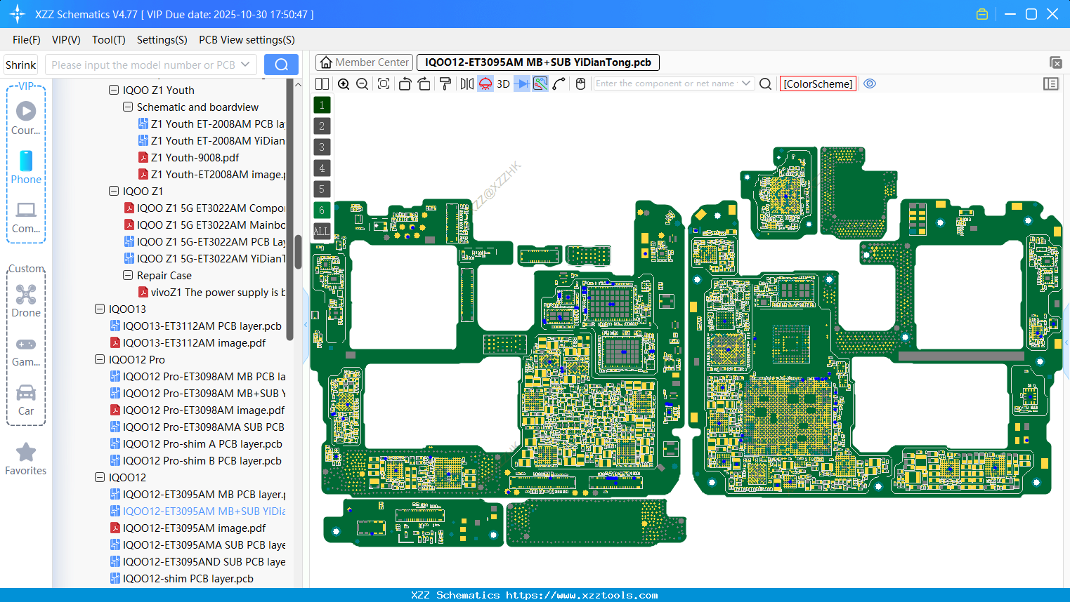 VIVO IQOO12-ET3095AM MB+SUB bitmap